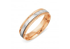 Золотое обручальное кольцо 