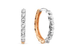 Золотые cерьги конго