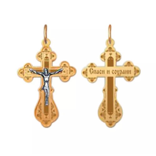 Крест из золота 