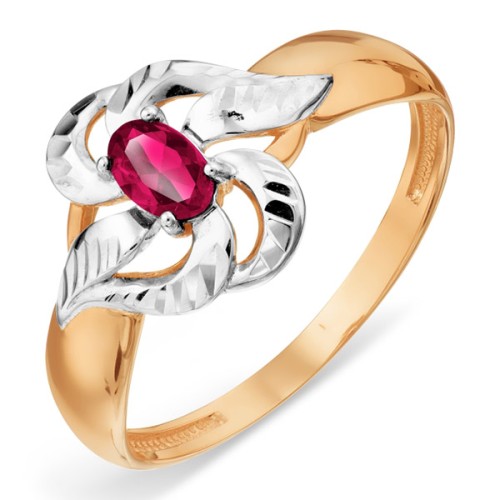 Золотое кольцо с рубином