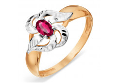 Золотое кольцо с рубином