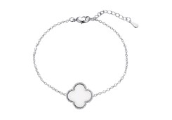 Серебряный браслет с керамикой