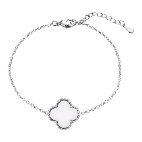 Серебряный браслет с керамикой