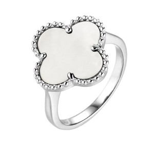 Серебряное кольцо с керамикой