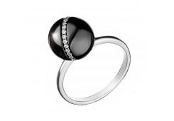 Серебряное кольцо с керамикой