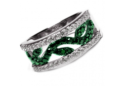 Серебряное кольцо со шпинелью