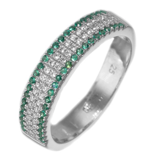 Серебряное кольцо со шпинелью