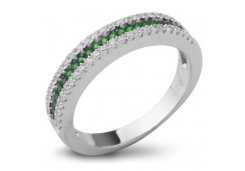 Серебряное кольцо со шпинелью