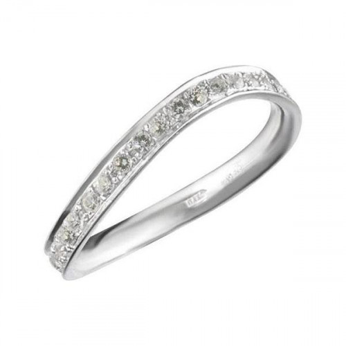 Серебряное кольцо с фианитом