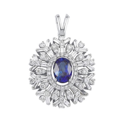 Подвеска из золота с бриллиантами