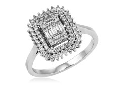 Кольцо с бриллиантами