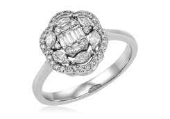 Эксклюзивное золотое кольцо с бриллиантами