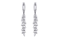 Серьги из золота с бриллантами