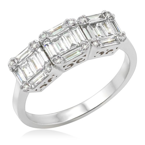 Эксклюзивное золотое Кольцо с бриллиантами