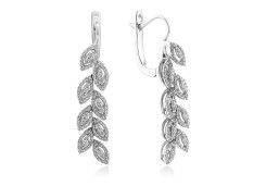 Серьги из золота с бриллантами