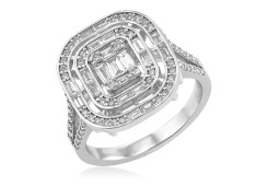 Эксклюзивное золотое кольцо с бриллиантами