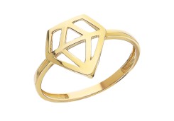 Кольцо золотое 585