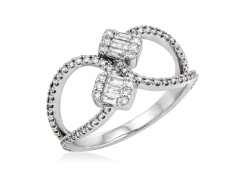 Эксклюзивное золотое кольцо с бриллиантами