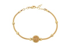 Браслет из желтого золота