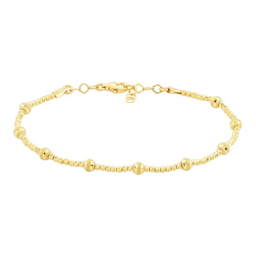 Браслет из желтого золота