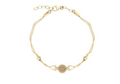 Браслет из желтого золота