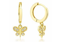 Итальянские серьги из золота 585