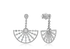 Серьги из золота с бриллантами