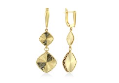 Серьги золотые 585 пробы