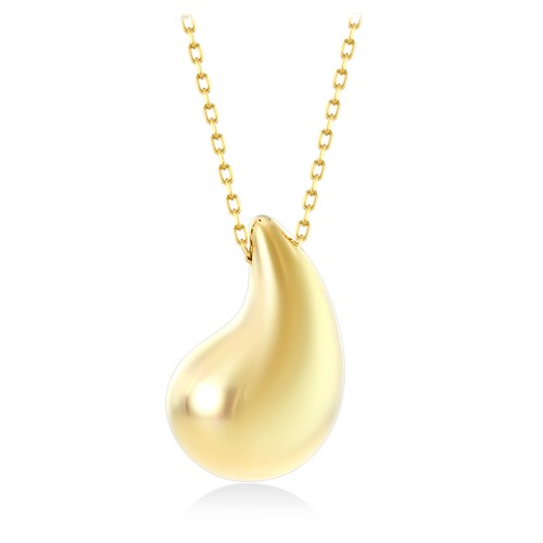 Золотое Колье капля