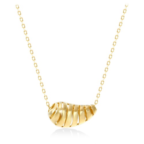 Золотое Колье капля