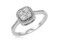 Кольцо из золота с бриллиантами