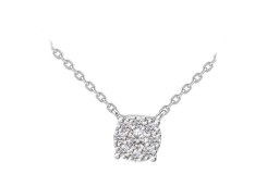 Золотое колье с бриллиантами