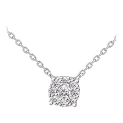 Золотое колье с бриллиантами