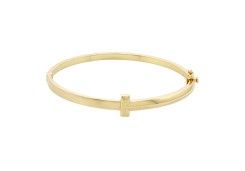 Жесткий браслет из золота