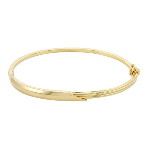 Жесткий браслет из золота