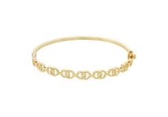 Жесткий Браслет из золота