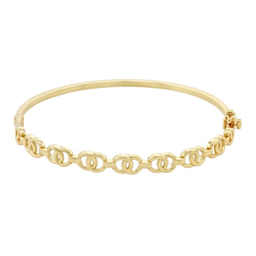 Жесткий Браслет из золота