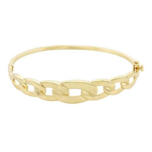 Жесткий Браслет из золота
