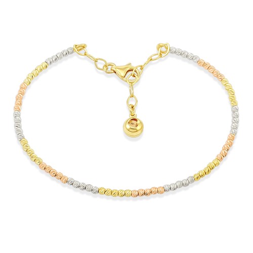 Браслет из комбинированного золота