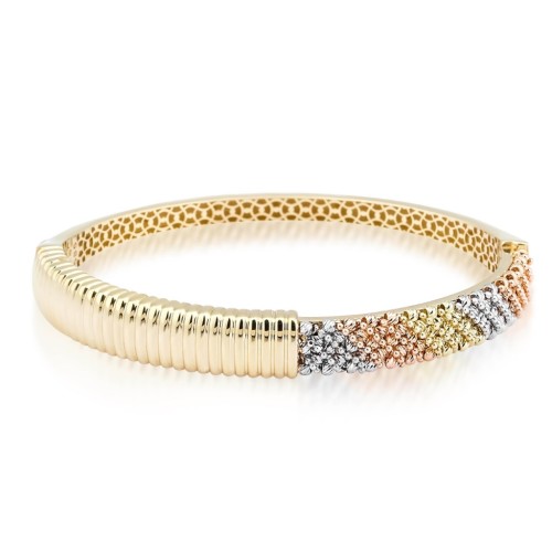 Браслет из комбинированного золота