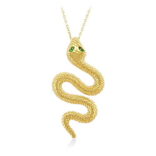 Зллотое колье змея 