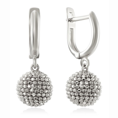 Итальянские золотые серьги