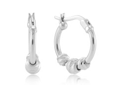 Золотые серьги кольца