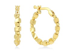 Золотые серьги конго 585 пробы