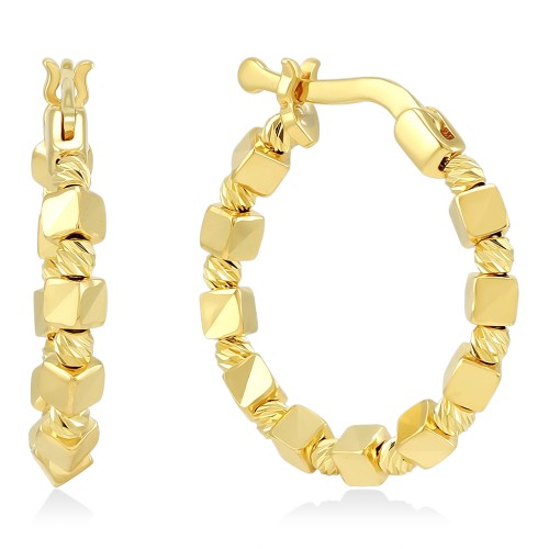 Золотые серьги конго 585 пробы