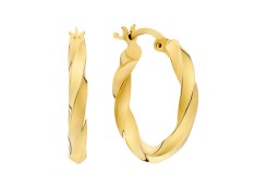 Серьги конго из золота 585