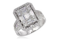 Золотое кольцо с бриллиантами