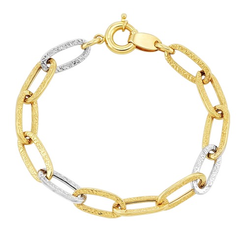 Декоративный золотой браслет