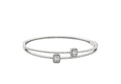 Золотой браслет с бриллиантами