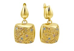 Серьги Итальянские из золота